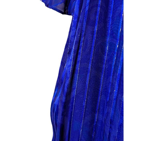 Anne Crimmins Dress Umi Collection Size 8 1980s SILK Vintage Ruffles Flounce - Picture 4 of 8